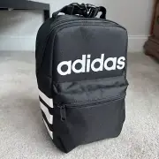 Adidas Mens Santiago 2 Insulated Logo 3 Stripe Lunch Bag Black NWT