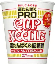 NISSIN CUP NOODLE PRO HIGH PROTEIN & LOW CARB 12packs