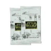 (2) Booster Packs - 1996 Decipher Star Wars Hoth Limited CCG 15 Card Expansion