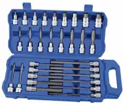 Kincrome K2124 - Hex Socket Set 30 Piece 1/2 Drive