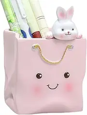 Animal Pen Holder Cup | Animal Cartoon Display Storage Desk,Pencil Stationery Container Home Decoration for Ruler Marker Make-up Brushes Coffee Table Bookcase