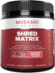 Musashi Shred Matrix Raspberry Lemonade 270g