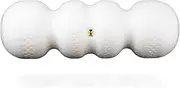 Rollga Basic - The Better Foam Roller for Flexibility, Muscle Recovery, Back & Neck Massage, Exercise (White)