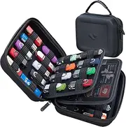 ButterFox Large Capacity 36 USB Thumb Flash Pen Drive Storage Holder/Memory Card SD Card Holder Case/Universial Electronic Accessories Organizer - Medium