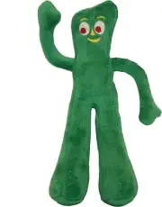 Multipet Gumby 9" Plush Squeak Dog Toy Free Fast Shipping