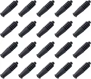 20Pcs Bicycle Mountain Bike Rubber Boot Protective Cover V Brake Cable Rubber Gaiter for Bicycle V-Brake Cable Noodle Boot Dust Cover Set