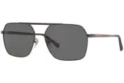 Chopard SCHD53 568P Sunglasses Men's Gunmetal/Grey Polarized Square 62mm
