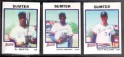 1987 Pro Cards Sumter Braves 30-card Minor League Team Set Al Martin