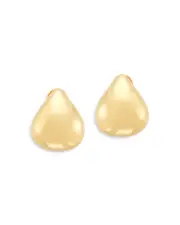 Bloomingdale's Fine Collection Polished Pear Shape Statement Earrings in 14K Yellow Gold