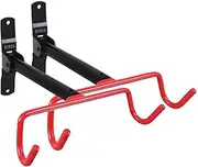 Wall Mount Bike Hanger Flip Up Garage Bicycle Bike Rack Storage System for Garage Shed with Screws