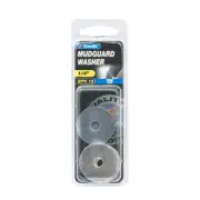 5 X zenith 1 4 zinc plated mudguard washer 12 pack