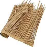 Simulated Thatch Roofing for Garden Decor Vivid Artificial Thatch Roof Fire Retardant Pe Material for Garden Huts and Landscaping Easy to Install and Maintain