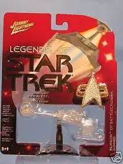 JOHNNY LIGHTNING STAR TREK CLOAKED KLINGON BATTLECRUISE