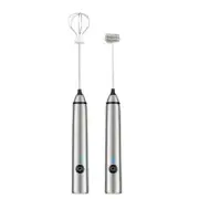 Electric Hand Mixer Stainless Steel Lightweight for Baking & Cooking
