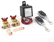 Kill Switch for Car Remote Battery Disconnect Switch 12V/24V 200A Remote Co rol A i-Theft Car Battery Kill Switch Automatic Cut and Shut Off Switch Battery Drain Isolator