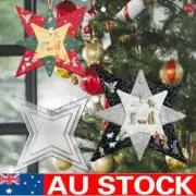 DIY Craft Christmas Patchwork Star Template Set Patchwork Ruler Adults NJ