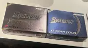Srixon 2 Dozen- Z Star Diamond & Q Star Tour Golf Balls - 2 Box DEAL NEW