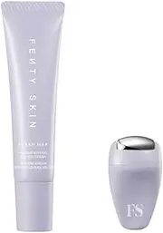 Fenty Skin Flash Nap Instant Revival Priming Eye Gel-Cream With Green Tea + Persian Silk Tree 0.5 oz/ 15 mL + Eye Massage Tool