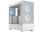 Fractal Design Case FD-C-POR1A-01 MidTower Pop Air RGB White Clear Tempered