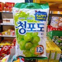 在飛比找蝦皮購物優惠-smart韓國食品批發零售 韓國樂天青葡萄糖153g硬糖果