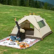 Outdoor Camping Tent Automatic Quick Open Waterproof Sun-shield Picnic Shelter