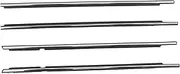 Seal Strip Fit for Land Cruiser Prado 120 Series 2003 to 2009 Car Door Window Moulding Trim Weatherstrip Seal Belt 75722 60080 Edge Trim