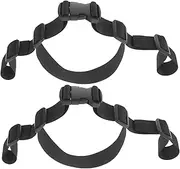 Abaodam 2Pcs Adjustable High Chair Straps for Replacement Safe and Comfortable Chair Belt for Stroller Easy Installation with Material Versatile Use for High Chair