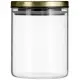 【Premier】Freska玻璃密封罐 金700ml(保鮮罐 咖啡罐 收納罐 零食罐 儲物罐)