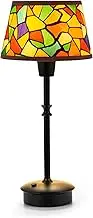 UMEXUS Rechargeable Cordless Table Lamp, 5200mAh Small Battery Operated Lamp, Dimmable Touch Bedside Light, Warm Accent Ambient Lighting for Restaurant Bar Dining Patio Side End Table Kitchen