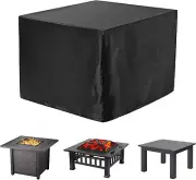 WOMACO Heavy Duty Square Patio Fire Pit/Table Cover, Waterproof Outdoor
