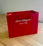 New Salvatore Ferragamo Presentation Gift Bag