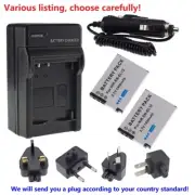 Battery or charger for Nikon EN-EL12 ENEL12 Coolpix S9300 AW110s S8000 Camera