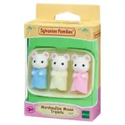 Sylvanian Families Family Marshmallow Mouse Triplets New in Box Toys Dolls 5337