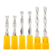 Solid Carbide 2 Flute Spiral Router Bit End Mill Up Cut -PVC Hard Woods