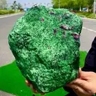 10.56LB Natural green Ruby zoisite (anylite) crystal Chakra Healing Energy