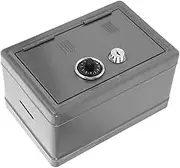 Metal Mini Safe Box Safe Money Box Lock Key Portable Small Sturdy Iron Storage Decorative Design