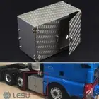 LESU Metal Tool Box for 1/14 Tamiye RC Tractor Truck Trailer Dumper Model Cars.