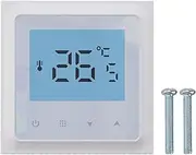 Smart Home Thermostat WiFi Control Floor Heating Temperature Controller with Backlight Applicable for Home Office ABS Material
