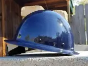 carbon fiber hard hat full brim Blue ANSI/ISEA Certified