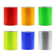 INKNOTE 6 Rolls Reflective Warning Tapes Waterproof Durable Night Safety