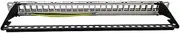 19" Inch RJ45 Shielded Module 24 Port Patch Panel Rack Mount Wall Jack(Cat7 Module)