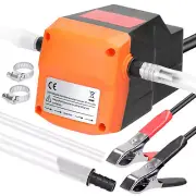 Portable Oil Change Pump Extractor Oil Diesel Fluid Transfer Pump 80W 12V U6Q5