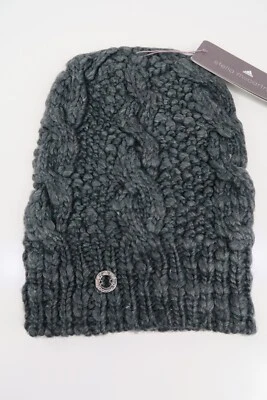 Adidas Stella McCartney Ladies Ski Hat Beanie size One size Fits All Dark Grey