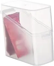 JEWEDECO 2pcs Box Butter Cheese Cases Cheese Storage Box Fridge Organisation Slice