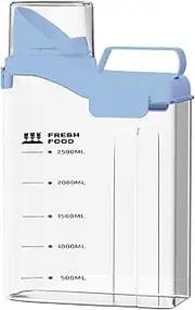 Airtight Dog Food Storage Container, 2800ml Dog Food Holder, Large Food Storage Containers with Lids, PP Material, Kitchen and Balcony Storage for Pet Food, Family Size