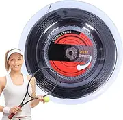 Tennis Racket String, Tennis Racket String, 656 Feet Elastic Cord, Improve the Rating Experience, 16G/1.35 mm String for Men and Women, Tennis Accessories