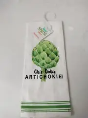 Jo-Ann Fabrics 2017 Hello Spring Decor Fingertip Towel - Okie Dokie Artichoke!