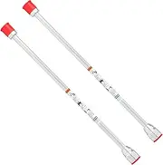 [WEOSMIRA] 2Pieces Airless Paint Sprayer Gun Tip Extension, Airless Paint Spray Wand, Airless Paint Spray Gun Tip Extension Pole Rod 2Pcs x 43CM (17Inch)