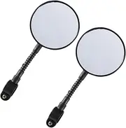 ADOCARN Flexible Bike Rearview Mirrors Safe Mirrors for and Road Bicycles Easy Installation Lightweight Fits Handlebars Reflection