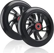DBREAKS Stunt Scooter Wheels 120 mm, Replacement Wheels for Scooter 120 mm Black, Scooter Replacement Wheels Set, Scooter Wheels with ABEC-9 Bearings, Hardness 88A, Suitable for All Sorts of Scooters